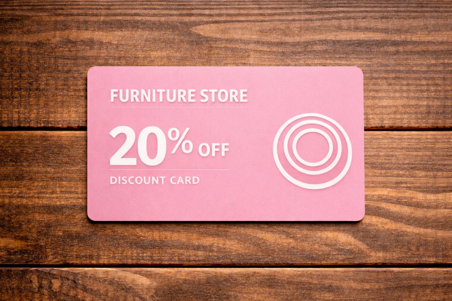 LED1 Wallet - Rose Pink